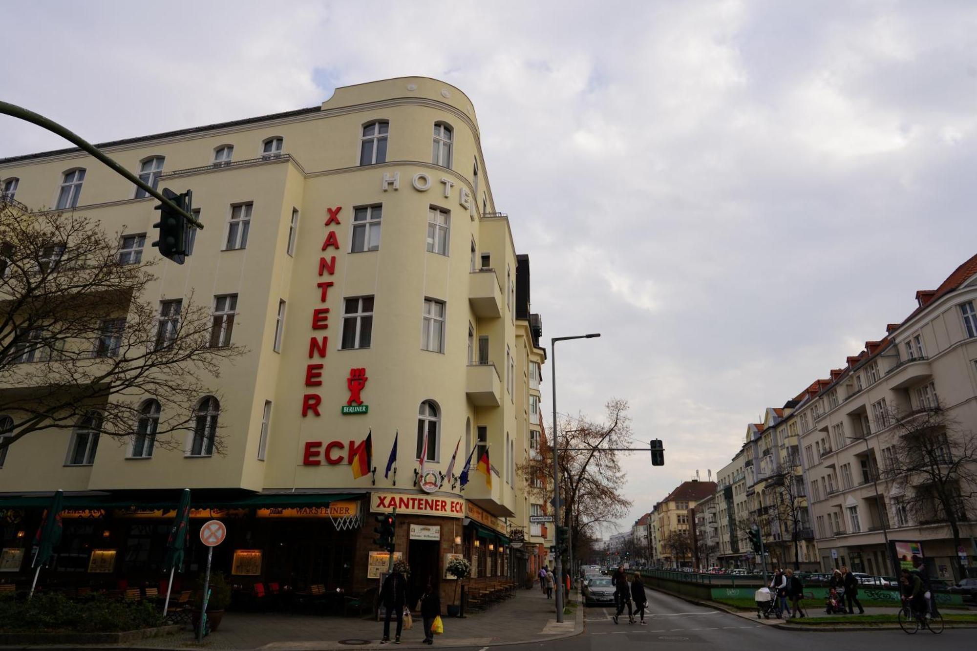 Hotel Pension Xantener Eck Berlin Exteriör bild